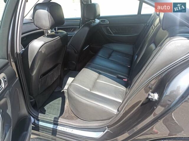 Черный Пежо 607, объемом двигателя 2.7 л и пробегом 420 тыс. км за 5300 $, фото 10 на Automoto.ua