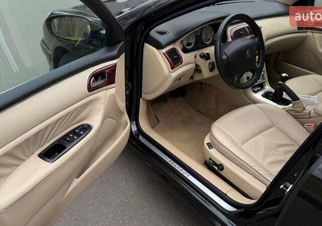 Чорний Пежо 607, об'ємом двигуна 2.2 л та пробігом 218 тис. км за 5800 $, фото 33 на Automoto.ua