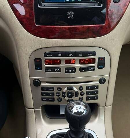 Чорний Пежо 607, об'ємом двигуна 2.2 л та пробігом 218 тис. км за 5800 $, фото 30 на Automoto.ua