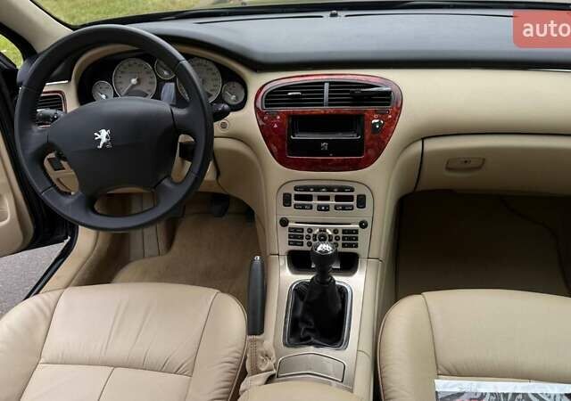 Чорний Пежо 607, об'ємом двигуна 2.2 л та пробігом 218 тис. км за 5800 $, фото 31 на Automoto.ua