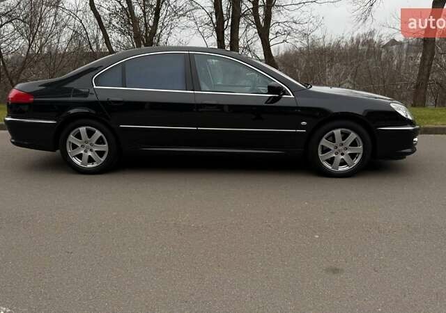 Чорний Пежо 607, об'ємом двигуна 2.2 л та пробігом 218 тис. км за 5800 $, фото 14 на Automoto.ua