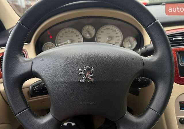 Чорний Пежо 607, об'ємом двигуна 2.2 л та пробігом 218 тис. км за 5800 $, фото 20 на Automoto.ua