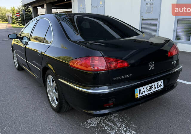Черный Пежо 607, объемом двигателя 2.2 л и пробегом 212 тыс. км за 5900 $, фото 9 на Automoto.ua