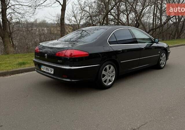 Чорний Пежо 607, об'ємом двигуна 2.2 л та пробігом 218 тис. км за 5800 $, фото 5 на Automoto.ua