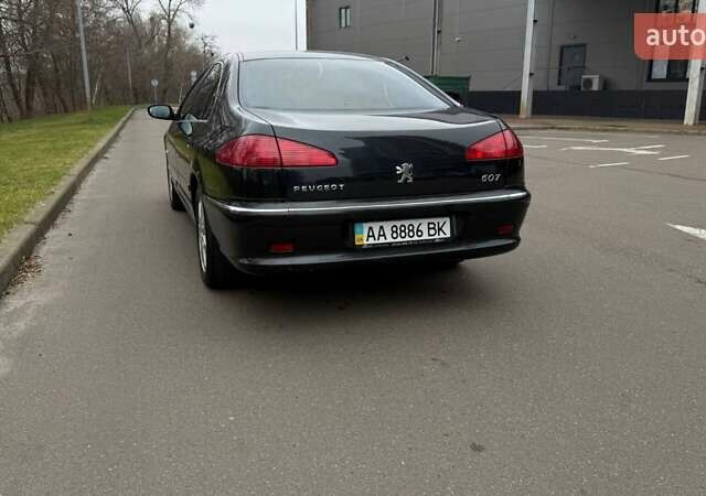 Чорний Пежо 607, об'ємом двигуна 2.2 л та пробігом 218 тис. км за 5800 $, фото 9 на Automoto.ua