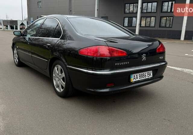 Чорний Пежо 607, об'ємом двигуна 2.2 л та пробігом 218 тис. км за 5800 $, фото 48 на Automoto.ua