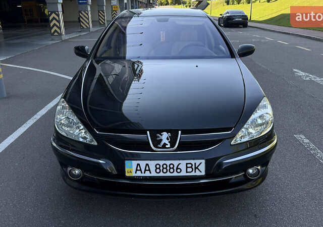 Черный Пежо 607, объемом двигателя 2.2 л и пробегом 212 тыс. км за 5900 $, фото 4 на Automoto.ua