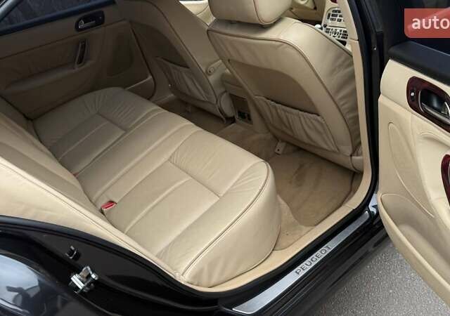 Чорний Пежо 607, об'ємом двигуна 2.2 л та пробігом 218 тис. км за 5800 $, фото 35 на Automoto.ua