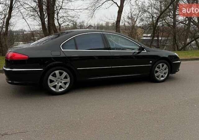Чорний Пежо 607, об'ємом двигуна 2.2 л та пробігом 218 тис. км за 5800 $, фото 18 на Automoto.ua