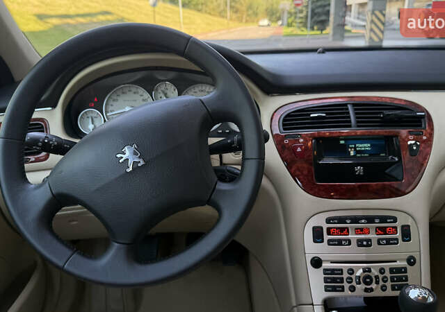 Черный Пежо 607, объемом двигателя 2.2 л и пробегом 212 тыс. км за 5900 $, фото 29 на Automoto.ua