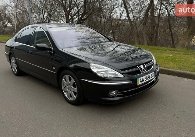 Чорний Пежо 607, об'ємом двигуна 2.2 л та пробігом 218 тис. км за 5800 $, фото 4 на Automoto.ua