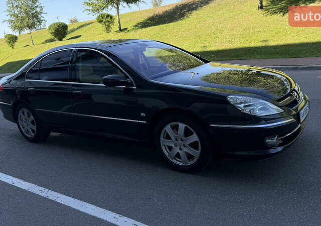Черный Пежо 607, объемом двигателя 2.2 л и пробегом 212 тыс. км за 5900 $, фото 1 на Automoto.ua