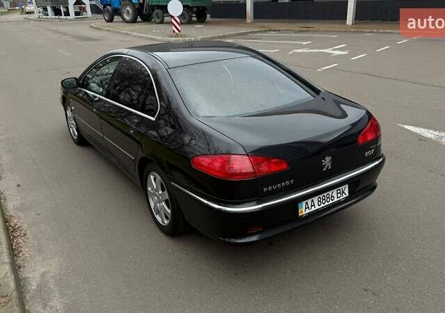Чорний Пежо 607, об'ємом двигуна 2.2 л та пробігом 218 тис. км за 5800 $, фото 47 на Automoto.ua