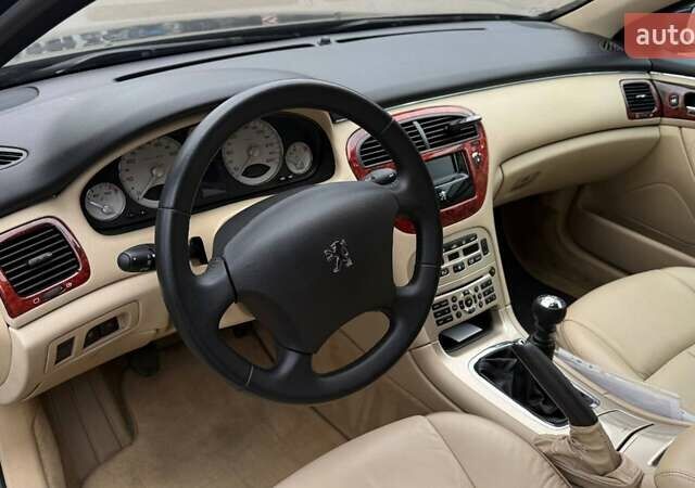 Чорний Пежо 607, об'ємом двигуна 2.2 л та пробігом 218 тис. км за 5800 $, фото 40 на Automoto.ua