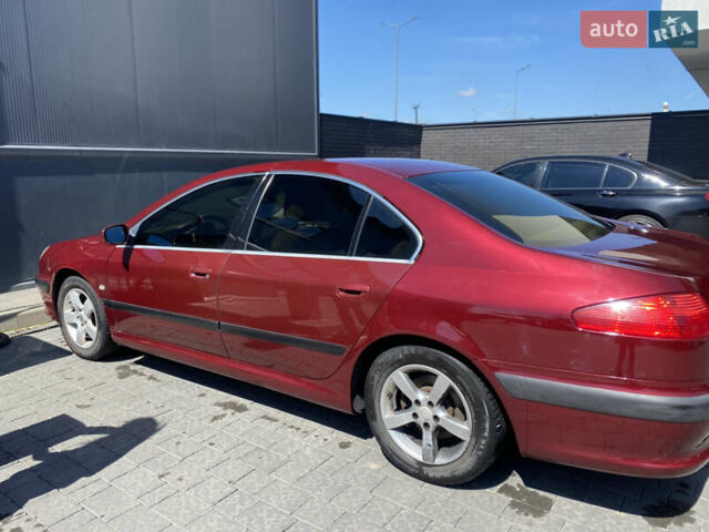 Пежо 607 2004 в Ужгороде на Automoto.ua Красный Пежо 607, объемом двигателя 2.2 л и пробегом 370 тыс. км за 3700 $, фото 2 на Automoto.ua