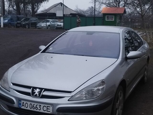 Серый Пежо 607, объемом двигателя 2.2 л и пробегом 200 тыс. км за 5500 $, фото 6 на Automoto.ua