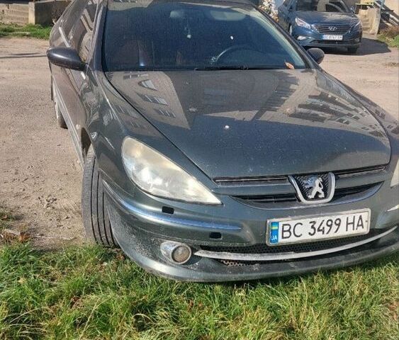 Сірий Пежо 607, об'ємом двигуна 2.2 л та пробігом 250 тис. км за 3699 $, фото 1 на Automoto.ua