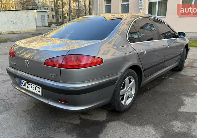 Серый Пежо 607, объемом двигателя 2.2 л и пробегом 343 тыс. км за 3700 $, фото 19 на Automoto.ua