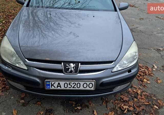 Пежо 607 2001 в Киеве на Automoto.ua Серый Пежо 607, объемом двигателя 2.23 л и пробегом 320 тыс. км за 4500 $, фото 3 на Automoto.ua