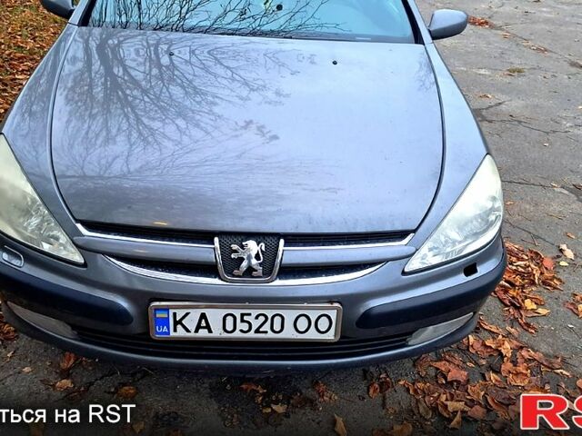 Серый Пежо 607, объемом двигателя 2.2 л и пробегом 320 тыс. км за 4500 $, фото 1 на Automoto.ua
