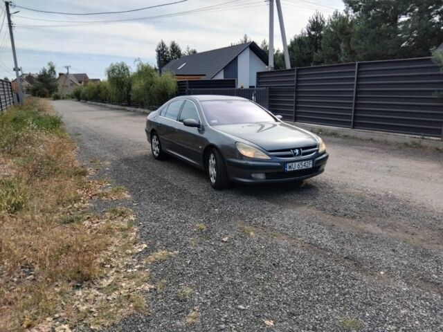 Серый Пежо 607, объемом двигателя 2.2 л и пробегом 280 тыс. км за 1450 $, фото 1 на Automoto.ua