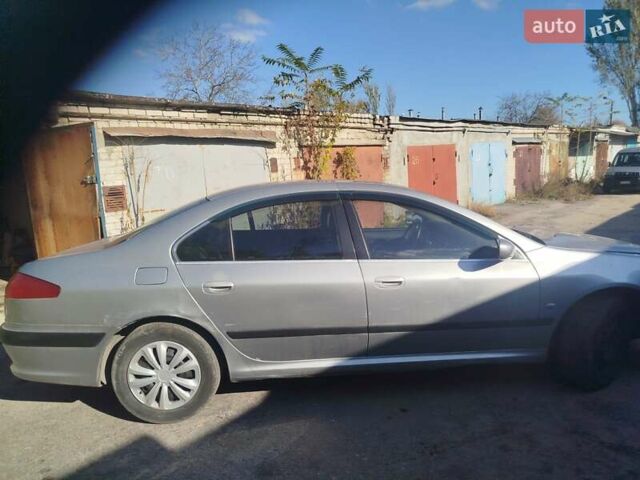 Серый Пежо 607, объемом двигателя 2.18 л и пробегом 280 тыс. км за 2200 $, фото 1 на Automoto.ua