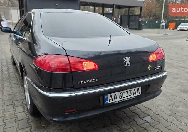 Сірий Пежо 607, об'ємом двигуна 2.23 л та пробігом 439 тис. км за 5500 $, фото 8 на Automoto.ua