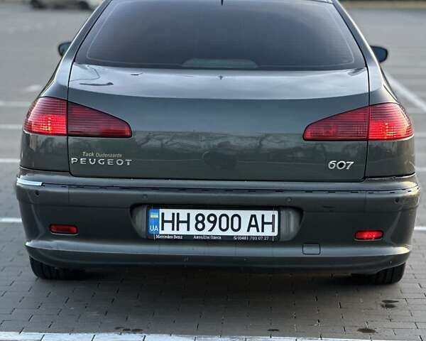 Серый Пежо 607, объемом двигателя 2.18 л и пробегом 530 тыс. км за 3299 $, фото 2 на Automoto.ua