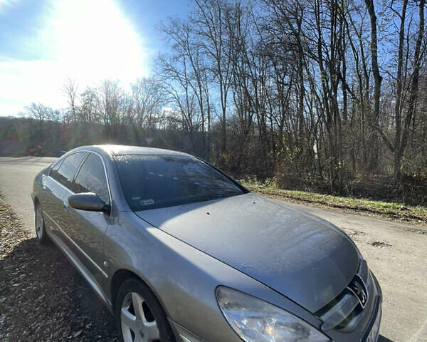 Серый Пежо 607, объемом двигателя 2.72 л и пробегом 298 тыс. км за 4250 $, фото 2 на Automoto.ua