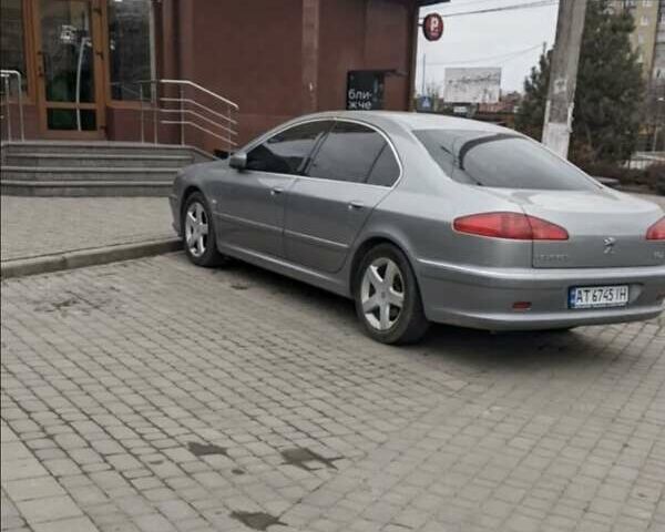 Серый Пежо 607, объемом двигателя 2.72 л и пробегом 298 тыс. км за 5100 $, фото 4 на Automoto.ua