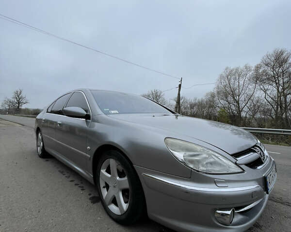 Серый Пежо 607, объемом двигателя 2.7 л и пробегом 298 тыс. км за 4700 $, фото 1 на Automoto.ua