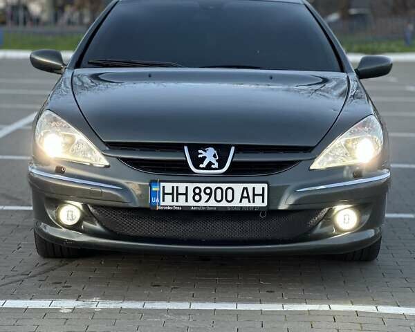 Серый Пежо 607, объемом двигателя 2.18 л и пробегом 530 тыс. км за 3299 $, фото 1 на Automoto.ua