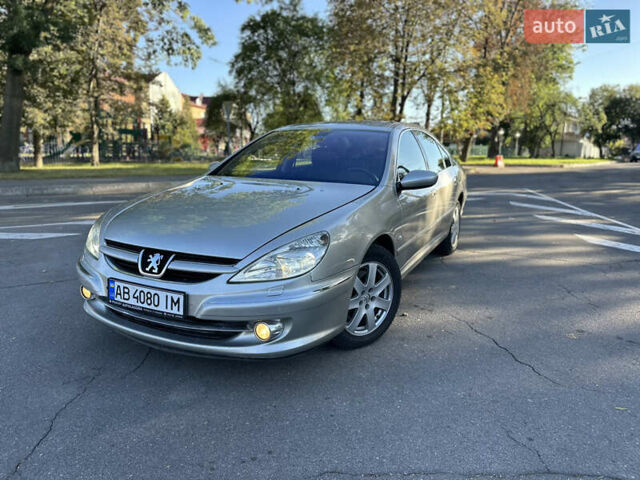 Серый Пежо 607, объемом двигателя 2.72 л и пробегом 362 тыс. км за 4700 $, фото 1 на Automoto.ua