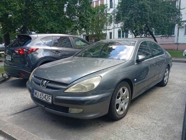 Серый Пежо 607, объемом двигателя 2 л и пробегом 400 тыс. км за 1950 $, фото 1 на Automoto.ua