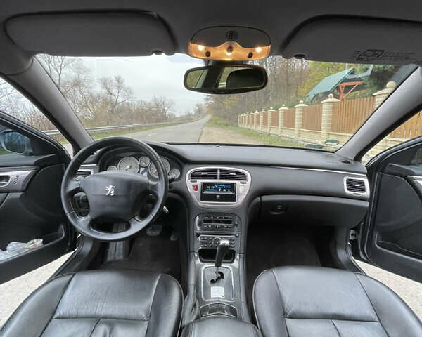 Серый Пежо 607, объемом двигателя 2.7 л и пробегом 298 тыс. км за 4700 $, фото 6 на Automoto.ua