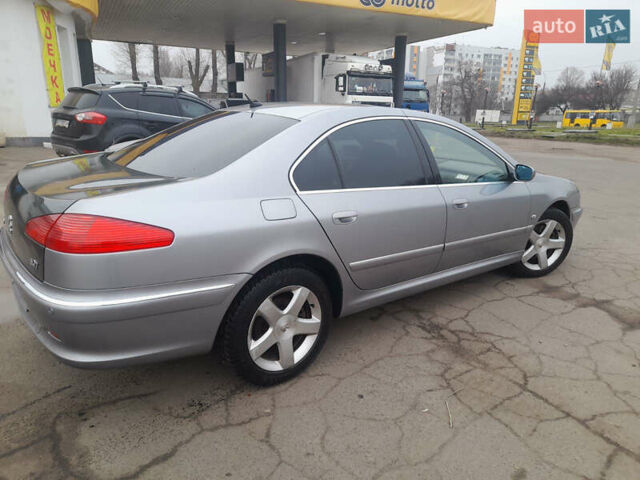 Сірий Пежо 607, об'ємом двигуна 2.2 л та пробігом 300 тис. км за 4500 $, фото 4 на Automoto.ua