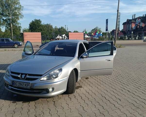 Серый Пежо 607, объемом двигателя 2.18 л и пробегом 232 тыс. км за 4200 $, фото 15 на Automoto.ua