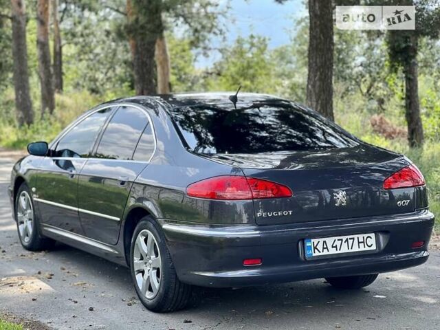 Сірий Пежо 607, об'ємом двигуна 3 л та пробігом 245 тис. км за 5700 $, фото 3 на Automoto.ua