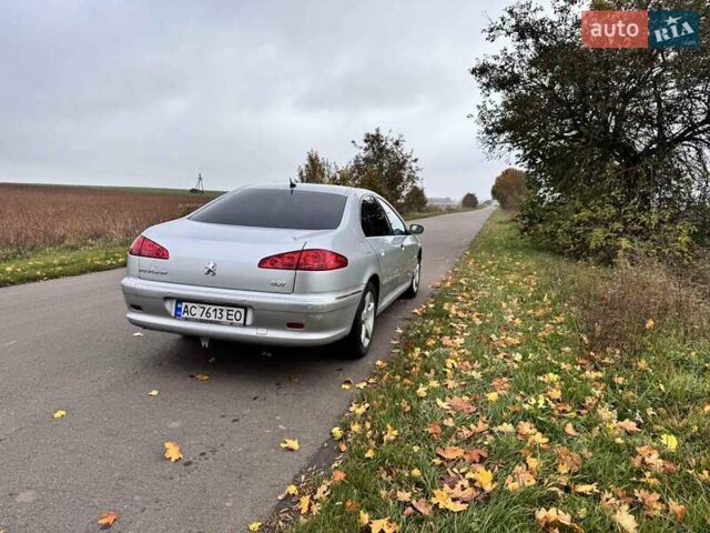 Серый Пежо 607, объемом двигателя 2 л и пробегом 310 тыс. км за 6900 $, фото 4 на Automoto.ua