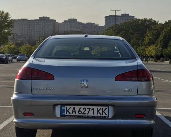 Сірий Пежо 607, об'ємом двигуна 2.95 л та пробігом 135 тис. км за 10800 $, фото 2 на Automoto.ua