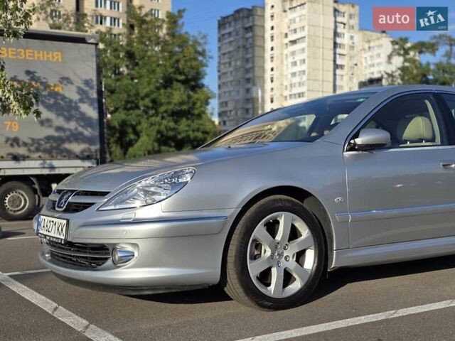 Сірий Пежо 607, об'ємом двигуна 2.95 л та пробігом 135 тис. км за 10800 $, фото 4 на Automoto.ua