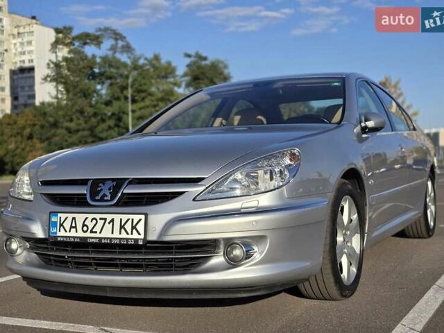 Сірий Пежо 607, об'ємом двигуна 2.95 л та пробігом 135 тис. км за 10800 $, фото 3 на Automoto.ua