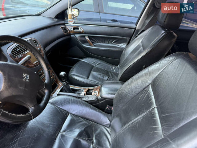 Серый Пежо 607, объемом двигателя 2.18 л и пробегом 450 тыс. км за 3750 $, фото 26 на Automoto.ua
