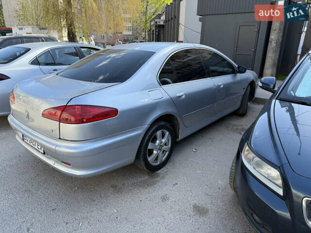 Серый Пежо 607, объемом двигателя 2.18 л и пробегом 450 тыс. км за 3000 $, фото 6 на Automoto.ua