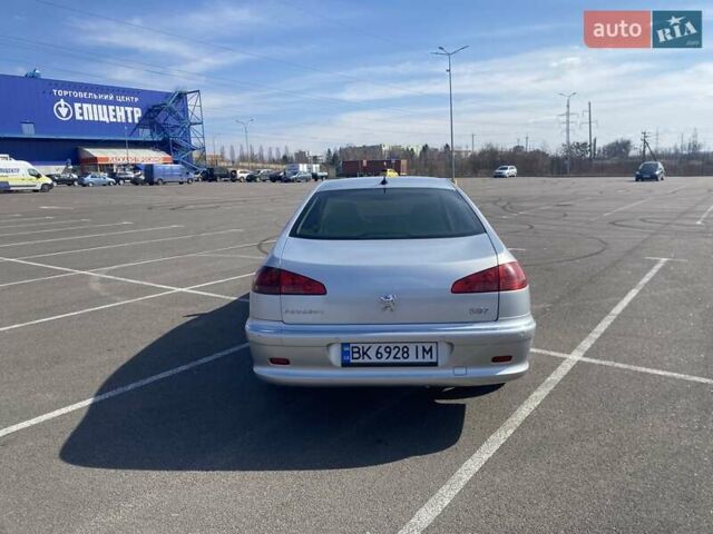 Серый Пежо 607, объемом двигателя 2.7 л и пробегом 349 тыс. км за 5700 $, фото 10 на Automoto.ua