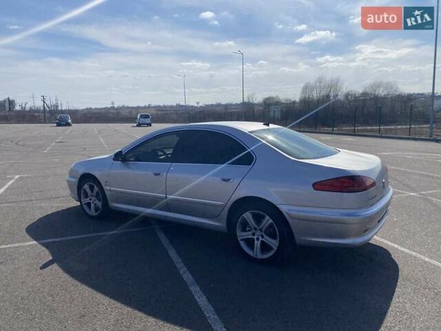 Серый Пежо 607, объемом двигателя 2.7 л и пробегом 349 тыс. км за 5700 $, фото 7 на Automoto.ua