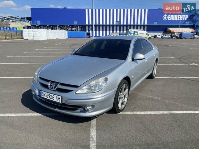 Серый Пежо 607, объемом двигателя 2.7 л и пробегом 349 тыс. км за 5700 $, фото 3 на Automoto.ua