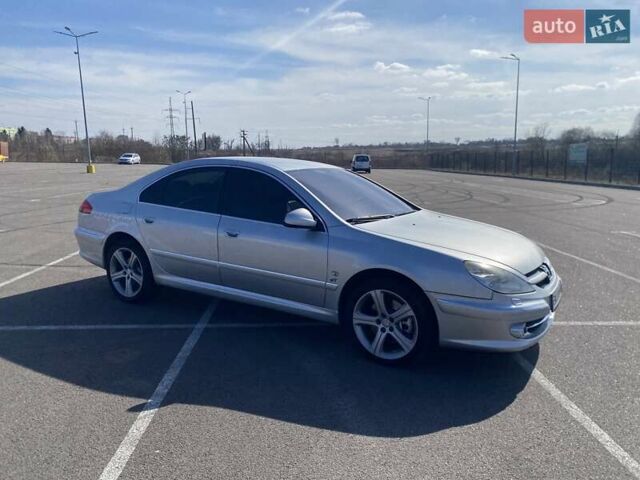 Серый Пежо 607, объемом двигателя 2.7 л и пробегом 349 тыс. км за 5700 $, фото 16 на Automoto.ua