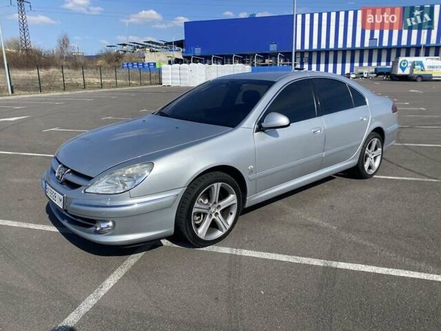 Серый Пежо 607, объемом двигателя 2.7 л и пробегом 349 тыс. км за 5700 $, фото 4 на Automoto.ua