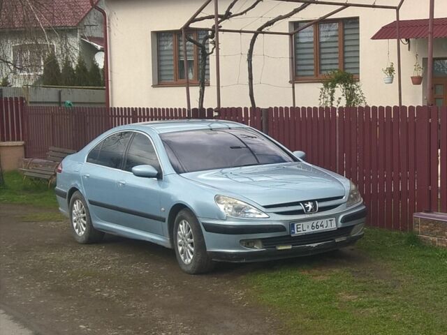Синий Пежо 607, объемом двигателя 2 л и пробегом 408 тыс. км за 1500 $, фото 1 на Automoto.ua